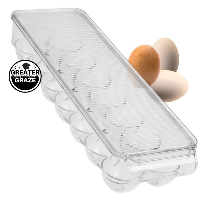 14 Egg Tray, Clear BPA Free
