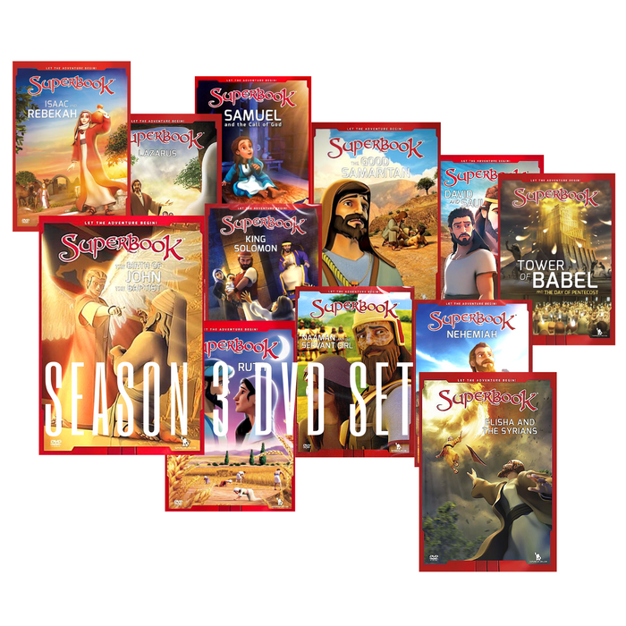 Full Set: Superbook DVD Collection Season 3 (13 Episodes)