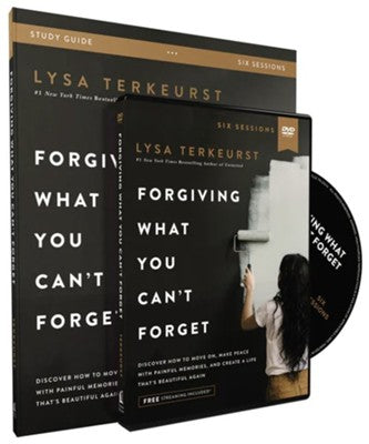 Lysa Terkeurst - Forgiving What You Can't Forget FULL SET (Book, Study Guide, and DVD)