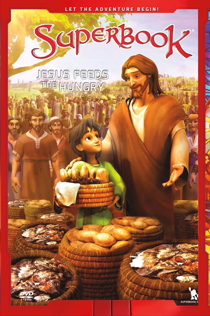 Superbook Jesus Feeds the Hungry Season 4 DVD