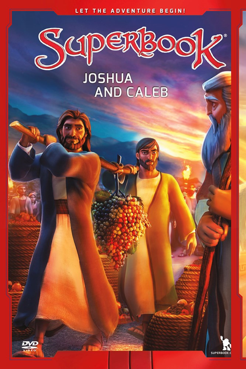 Superbook Joshua and Caleb Season 4 DVD