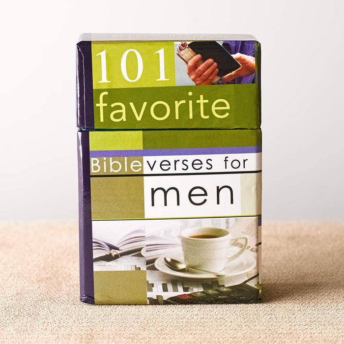 101 Favorite Bible Verses for Men, A Box of Blessings (Boxes of Blessing)