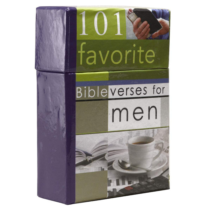 101 Favorite Bible Verses for Men, A Box of Blessings (Boxes of Blessing)