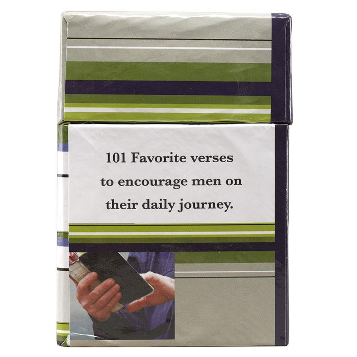 101 Favorite Bible Verses for Men, A Box of Blessings (Boxes of Blessing)