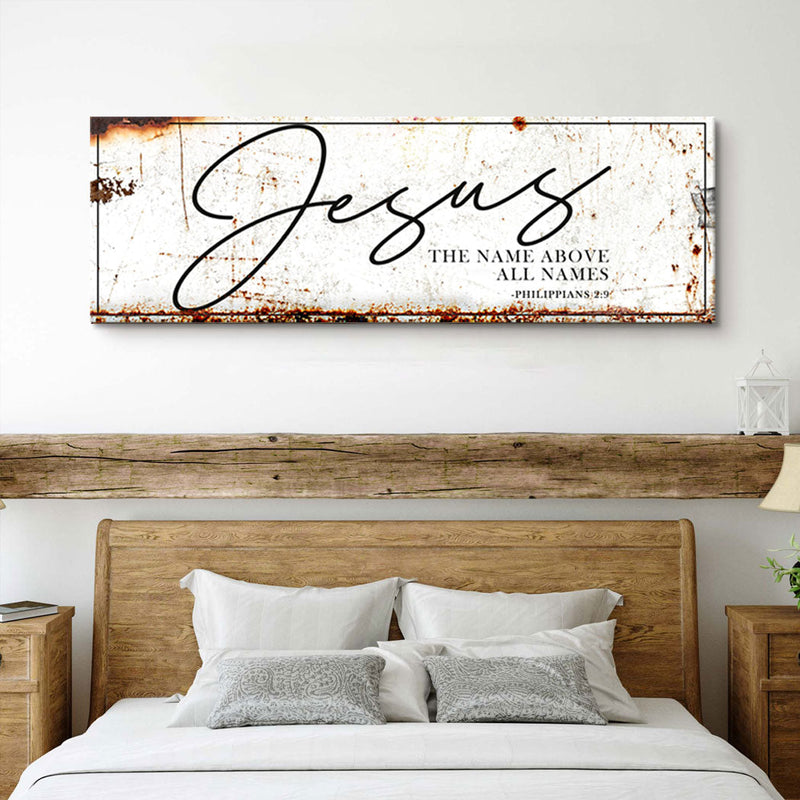 Jesus The Name Above All Names - Philippians 2:9 - Wall Art
