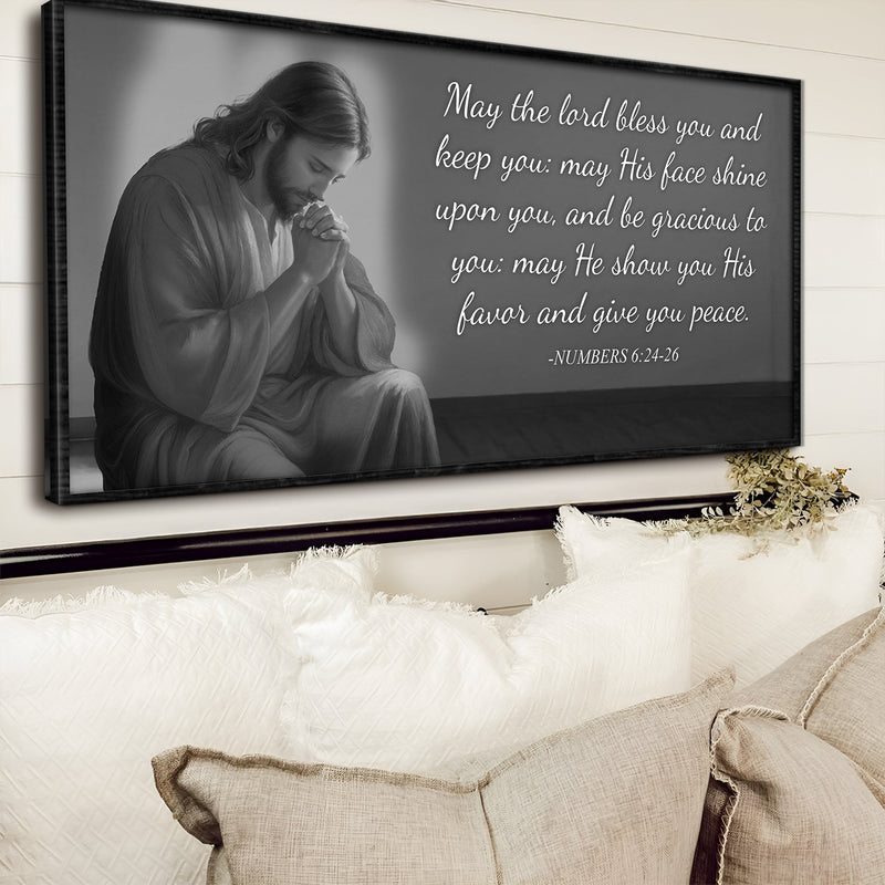 Numbers 6:24-26 - May The Lord Bless You - Wall Art