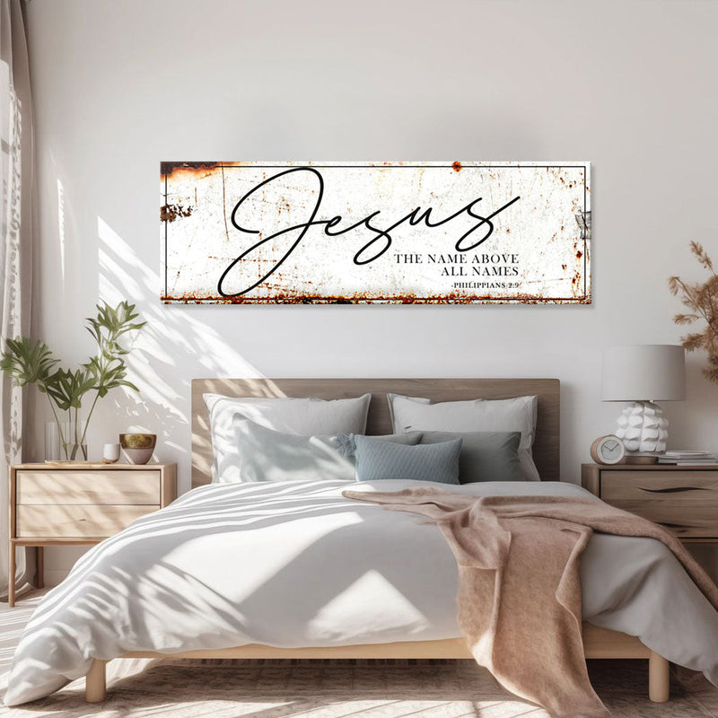 Jesus The Name Above All Names - Philippians 2:9 - Wall Art