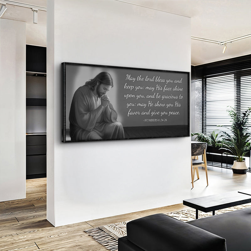 Numbers 6:24-26 - May The Lord Bless You - Wall Art