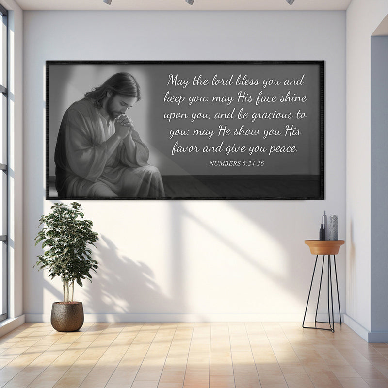 Numbers 6:24-26 - May The Lord Bless You - Wall Art
