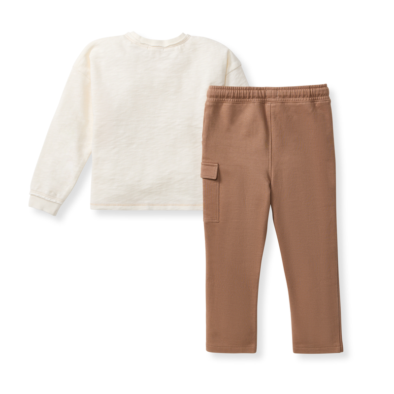 Chunky Slub Toddler Tee Set