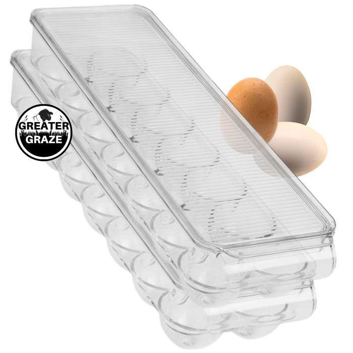 14 Egg Tray, Clear BPA Free