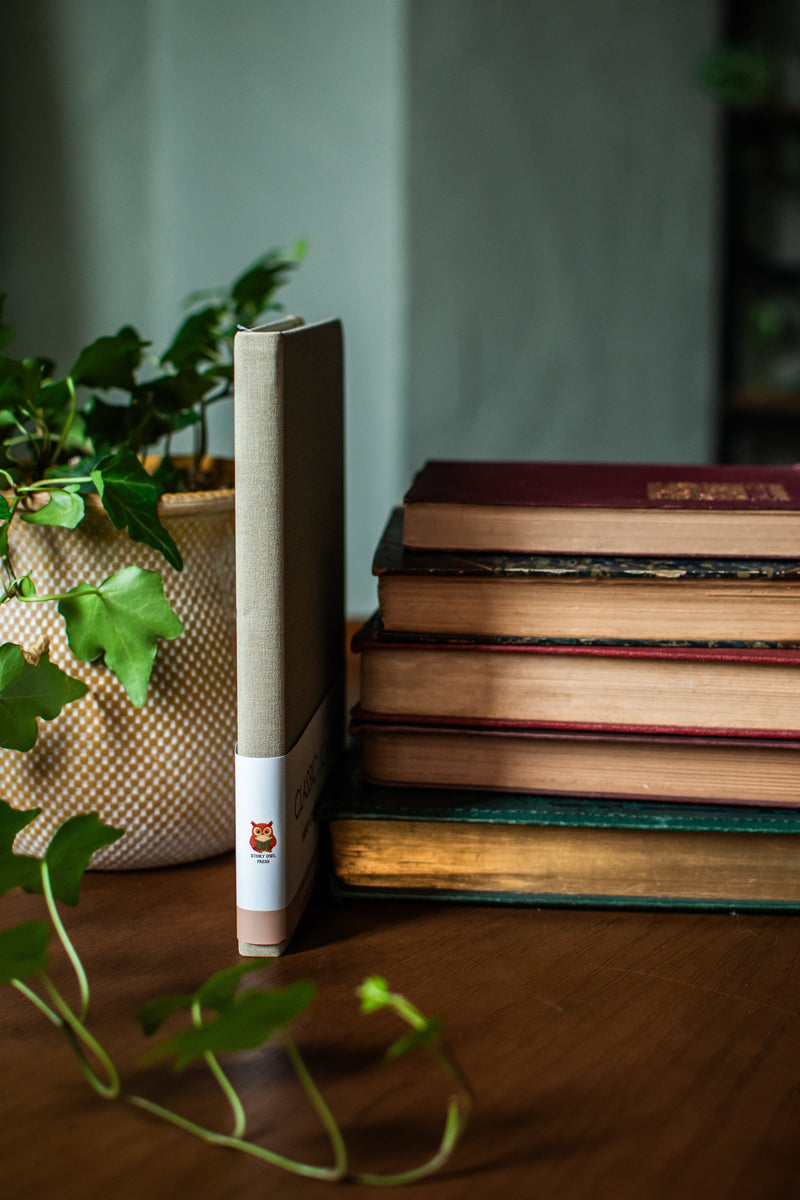 Beige Hardcover Linen Journal