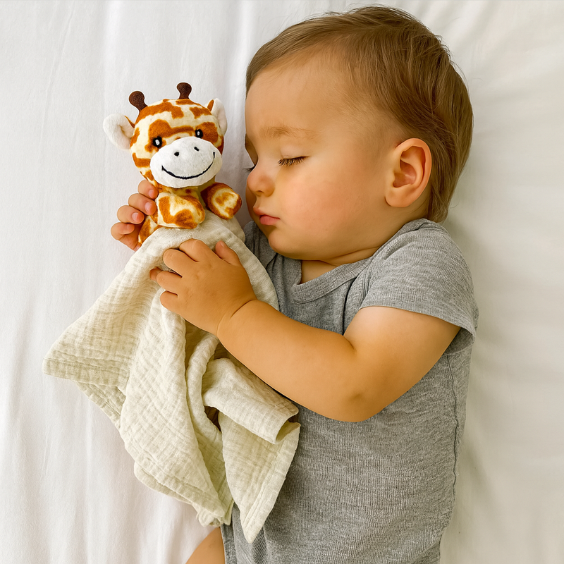 Me Lovey™ - Giraffe Lovey Security Blanket