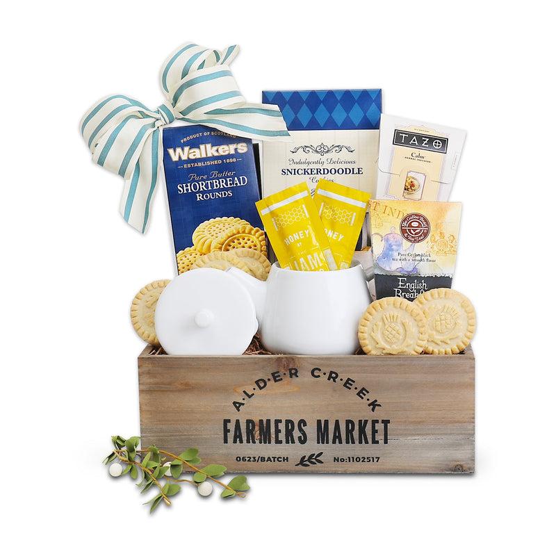 Afternoon Tea Tray Gift Basket