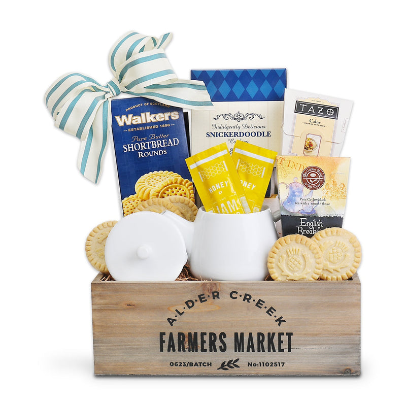 Afternoon Tea Tray Gift Basket