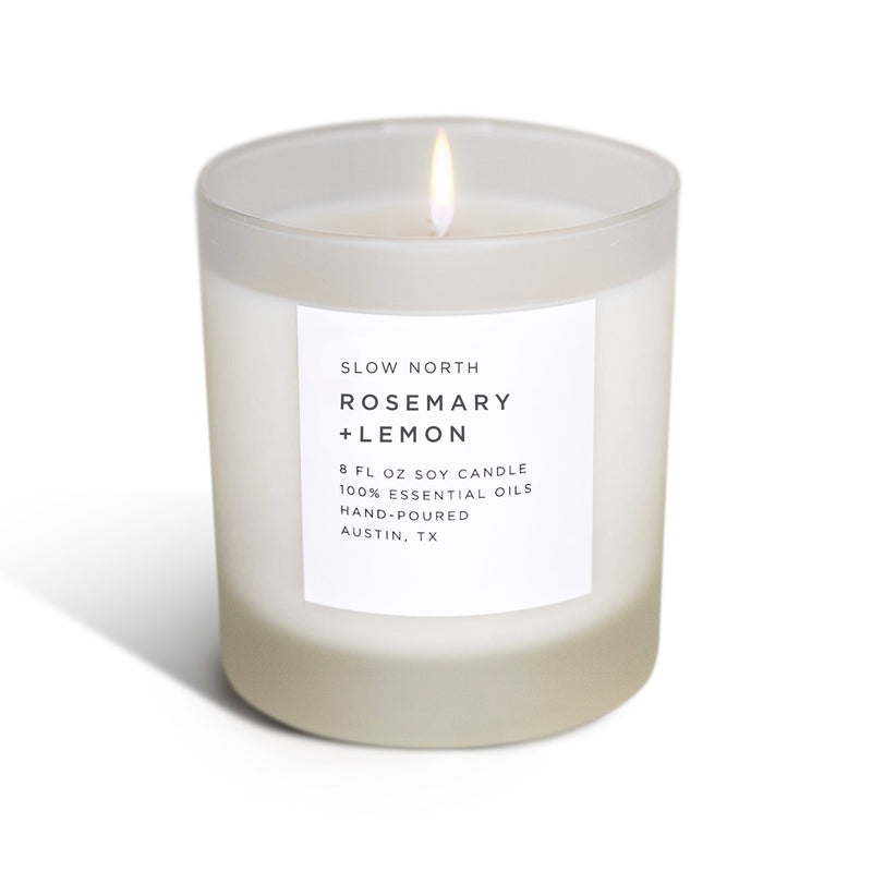 Rosemary + Lemon - Signature Candle