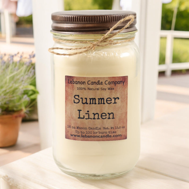 Summer Linen Candle