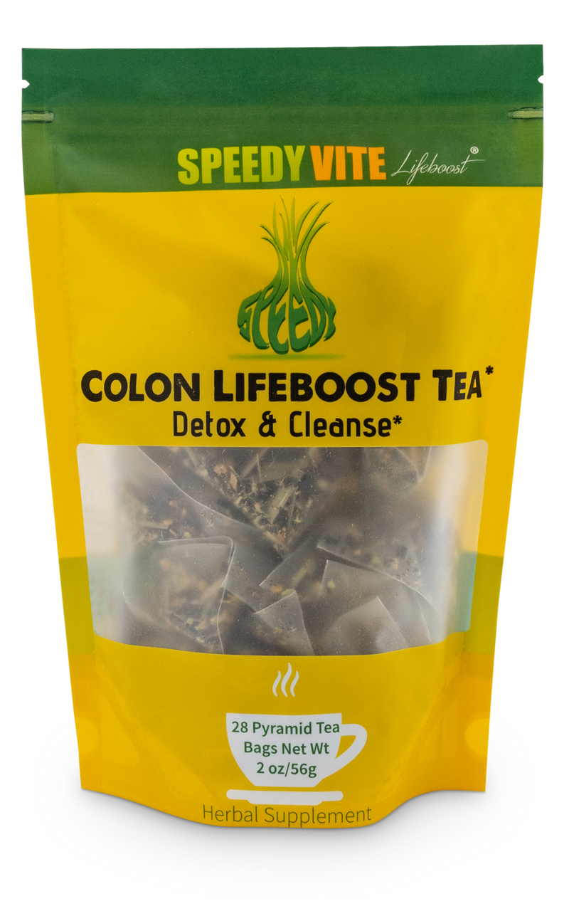 Colon Detox Tea | Gentle Digestive Support & Regularity* USDA Organic | SpeedyVite - FREE SHIPPING