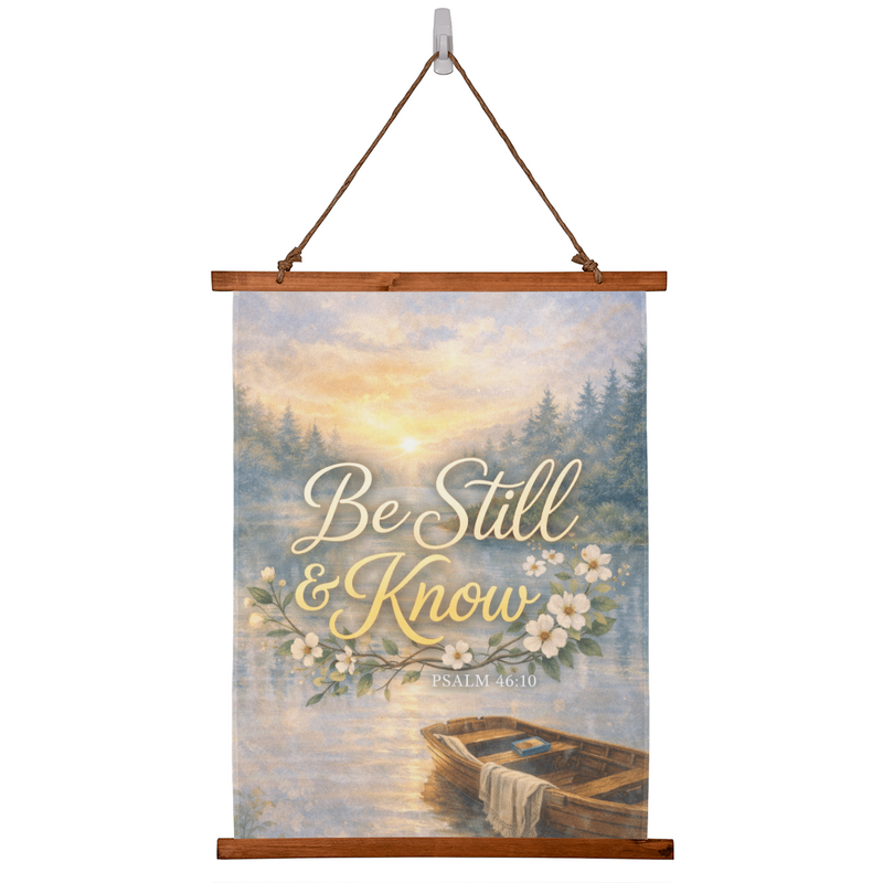 Be Still and Know Christian Wall Art – Psalm 46:10 - Wall Art