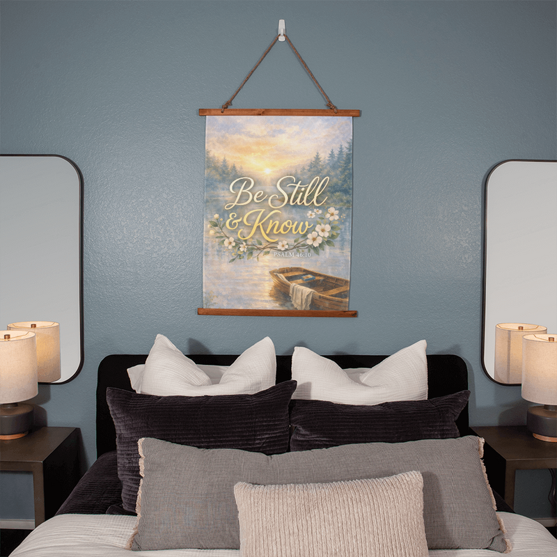 Be Still and Know Christian Wall Art – Psalm 46:10 - Wall Art