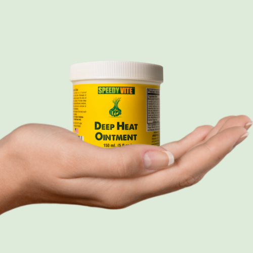 Deep Heat Muscle Ointment (5 oz) | Menthol, Arnica & Cayenne | SpeedyVite®