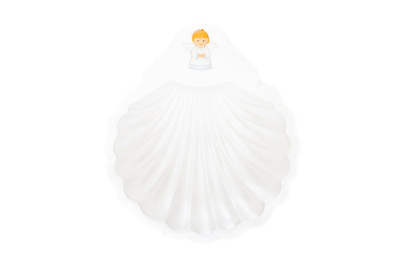 Baptism Shell Guardian Angel Boys