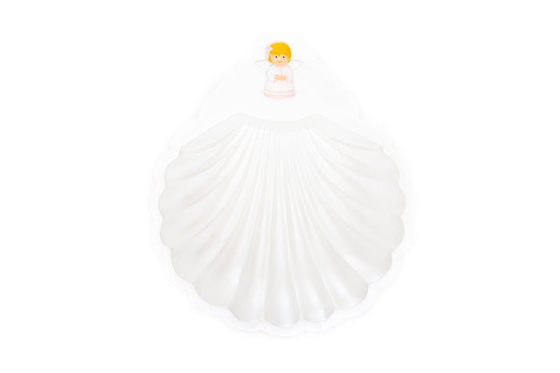 Baptism Shell Guardian Angel Girls
