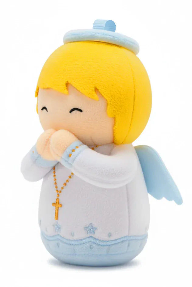 Guardian Angel Boy Mini 4.75" Plush Doll