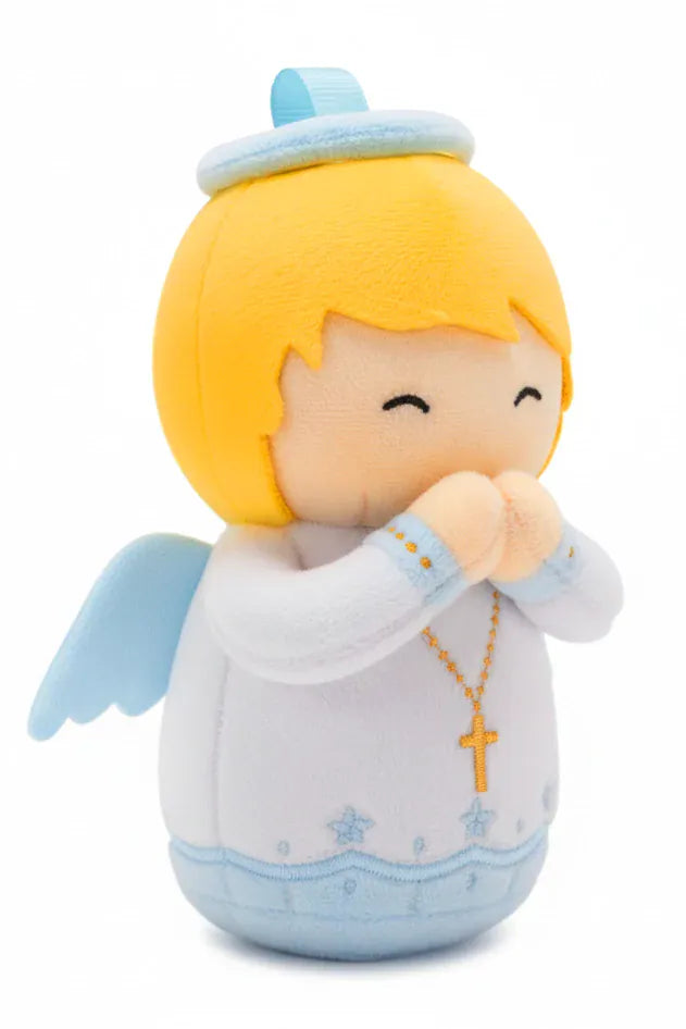 Guardian Angel Boy Mini 4.75" Plush Doll