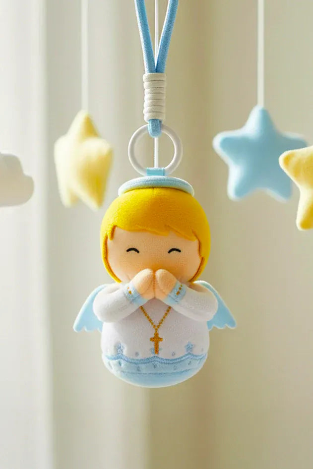 Guardian Angel Boy Mini 4.75" Plush Doll