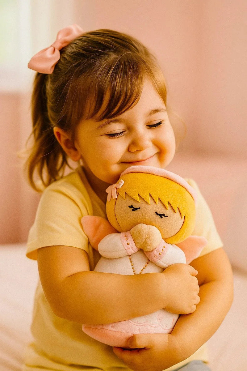 Guardian Angel Girl 8" Plush Doll