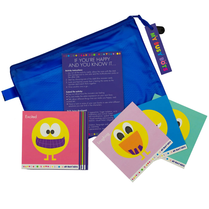 If You're Happy And You Know It - My Busy Bots Bag is learning to explore emotions and feelings