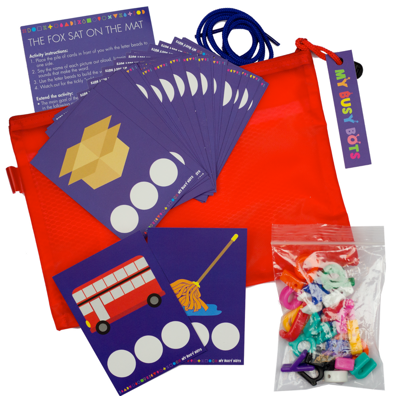 The Fox Sat on the Mat – My Busy Bots Reading Activity Bag