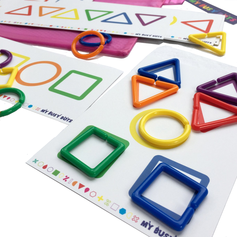 All Shaped Up – My Busy Bots Shape Activity Bag