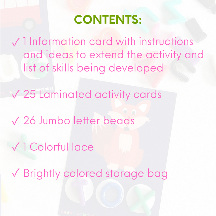 The Fox Sat on the Mat - My Busy Bots Bag of letters, sounds and blends all for developing and building those reading skills, while learning fine motor skills