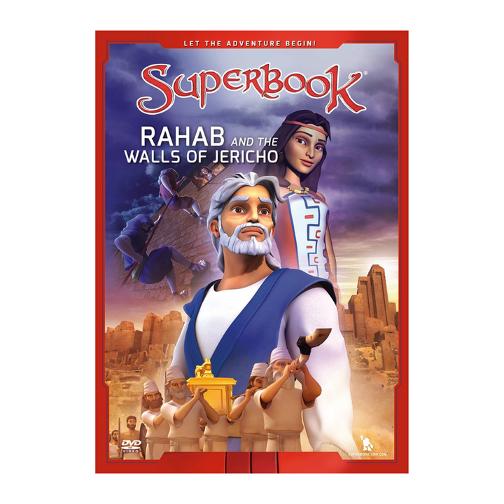 Superbook: Rahab and the Walls of Jericho, DVD (Season 2) – Warehouse Repacked