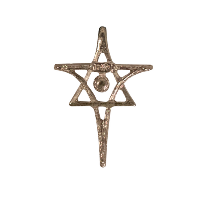 Messiaca Inri Pendant (Small) Messianic Christian Pendant Cross and Star of David