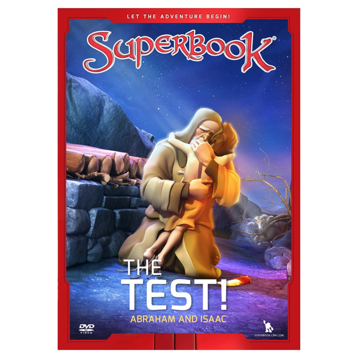 Superbook: The Test! Abraham and Isaac DVD (Season 1)
