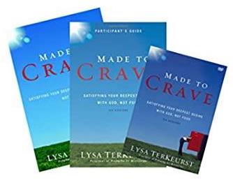 FULL SET Lysa Terkeurst - Made to Crave (Book + DVD + Study Guide) Paperback